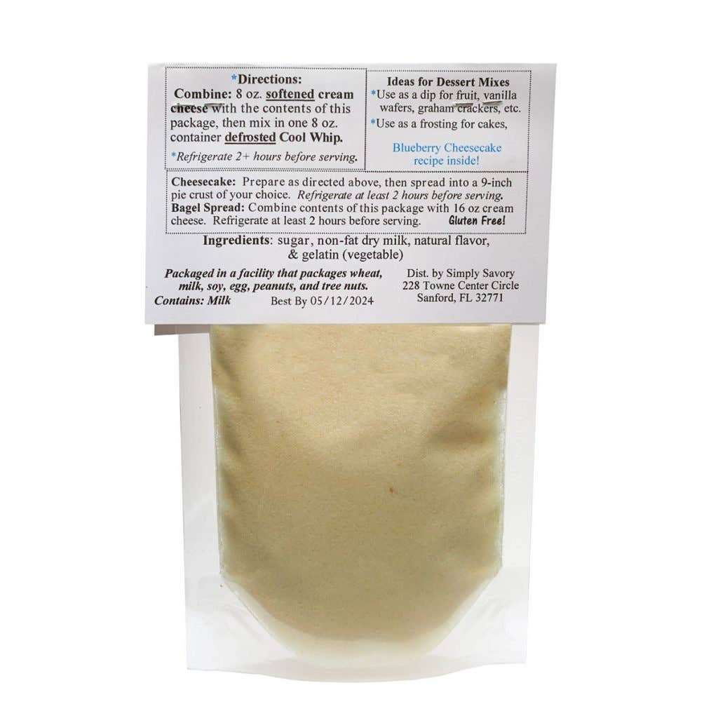 New York Cheesecake Dessert Mix