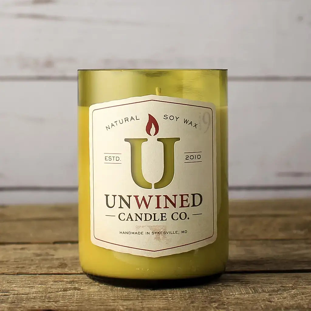 Bourbon Butterscotch Signature Series - 12oz Wine Bottle Candle