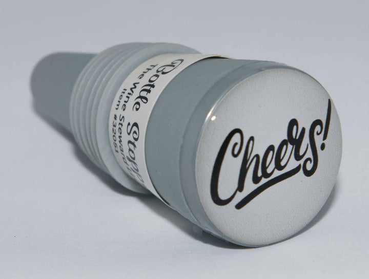 "Cheers" Bottle Stopper