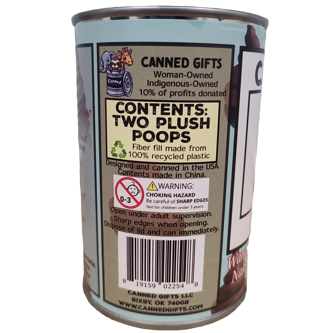 Canned Poop - Funny Gag Gift