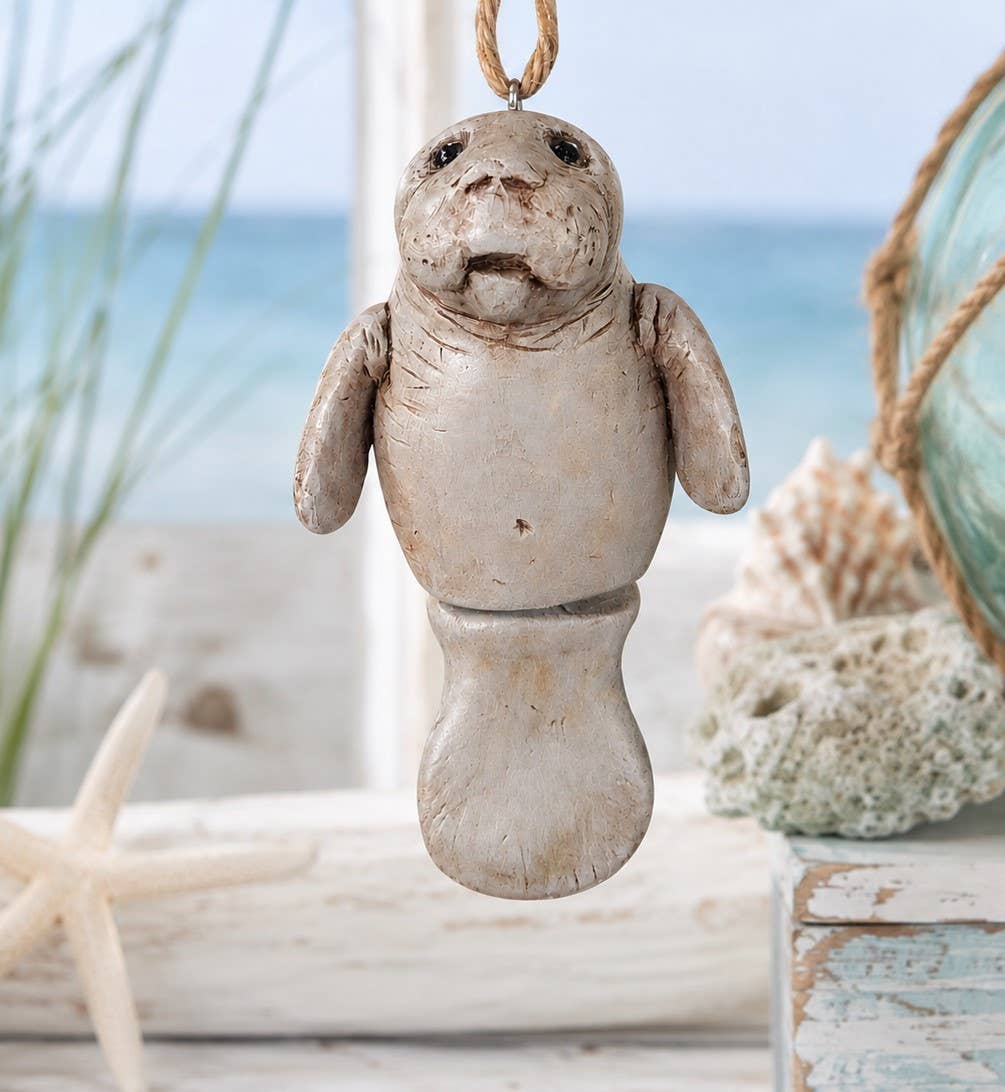 Manatee Ornament - Bert Anderson Ornament