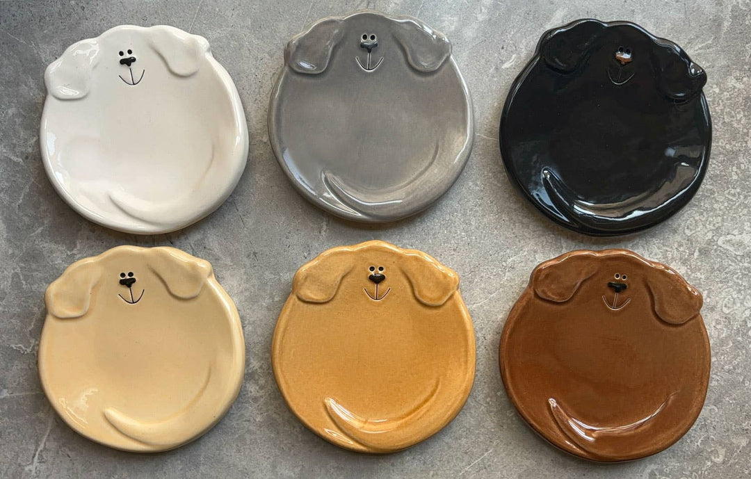 5" Ceramic Dog Dishes