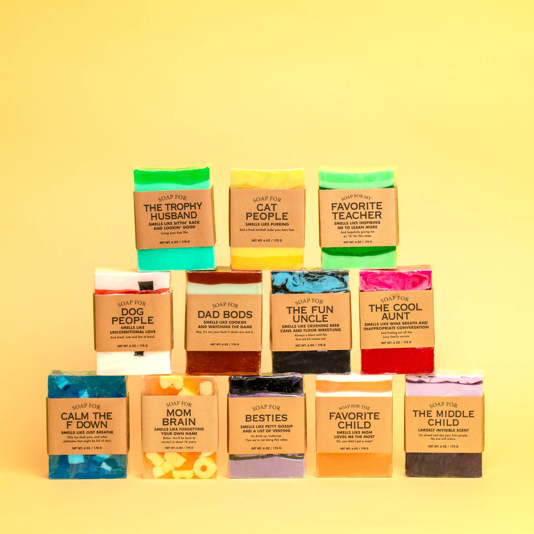 Soap Bestsellers 12-Pack | Funny Soaps