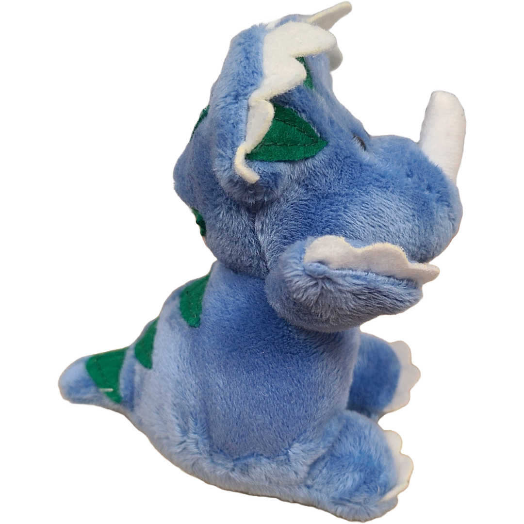 Spike the Canned Triceratops Dinosaur Plush w/Funny Jokes