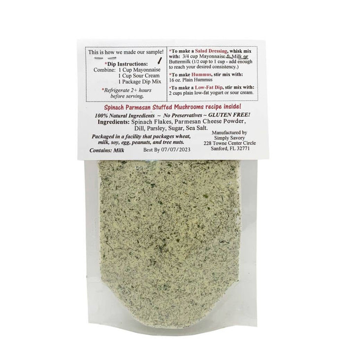 Spinach Parmesan Dip Mix
