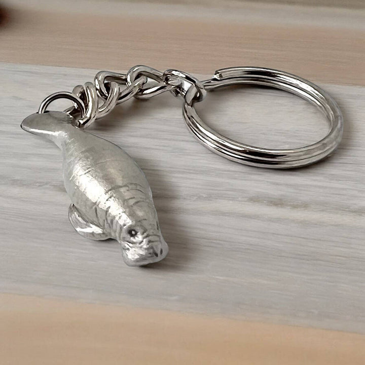 Manatee Keychain