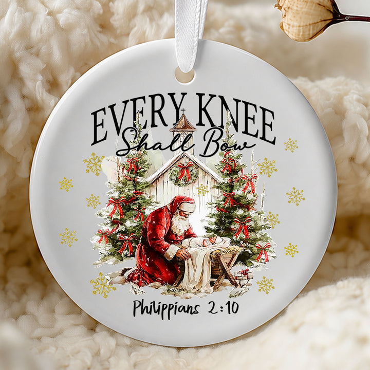 Every Knee Shall Bow Ornament