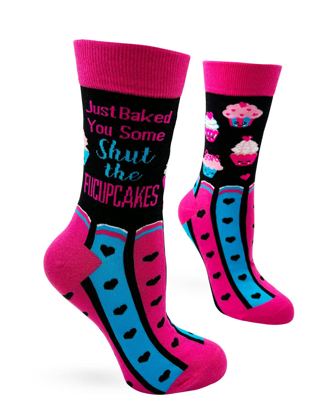 Just Baked You Some Shut the Fucupcakes Ladies' Socks