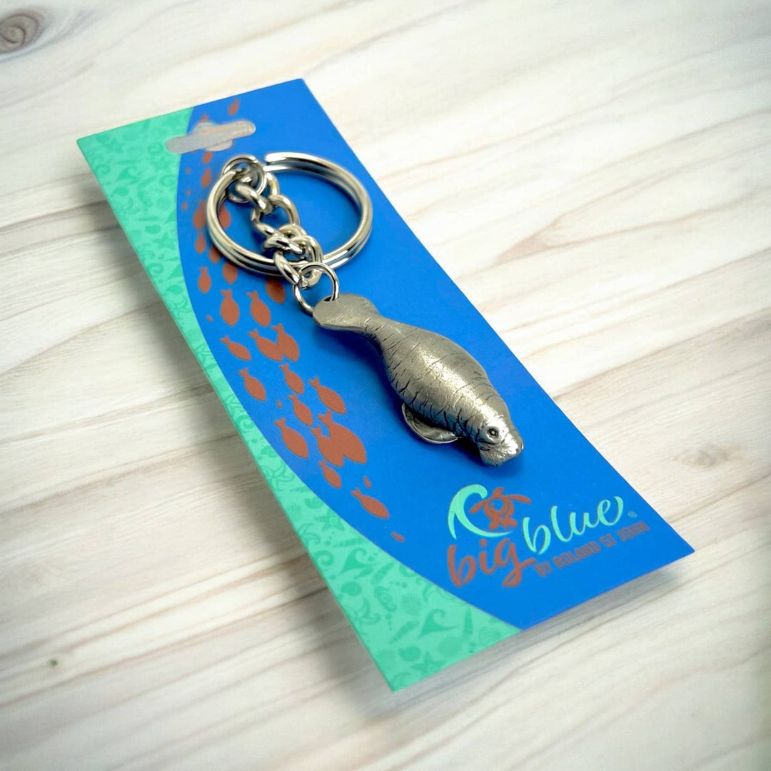 Manatee Keychain