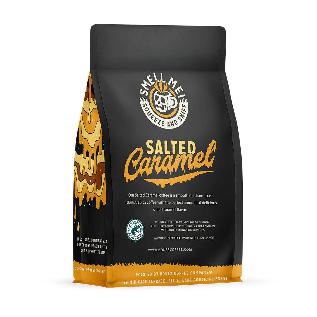 Salted Caramel Flavored Coffee | 12oz | Whole Bean & Ground