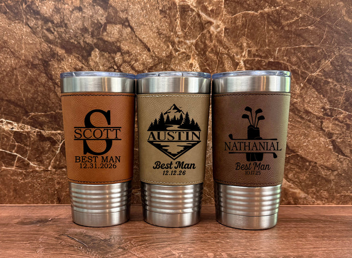 Personalized Tumbler for Groomsman