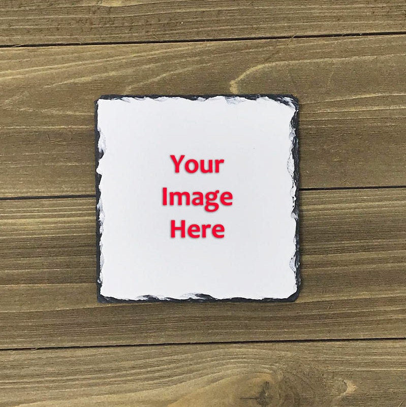 Personalized Photo Slate - Unique Gift - Custom Photo Gift - Mother's Day gift - Wedding Gift - Memorial - Photo plaque - personalized