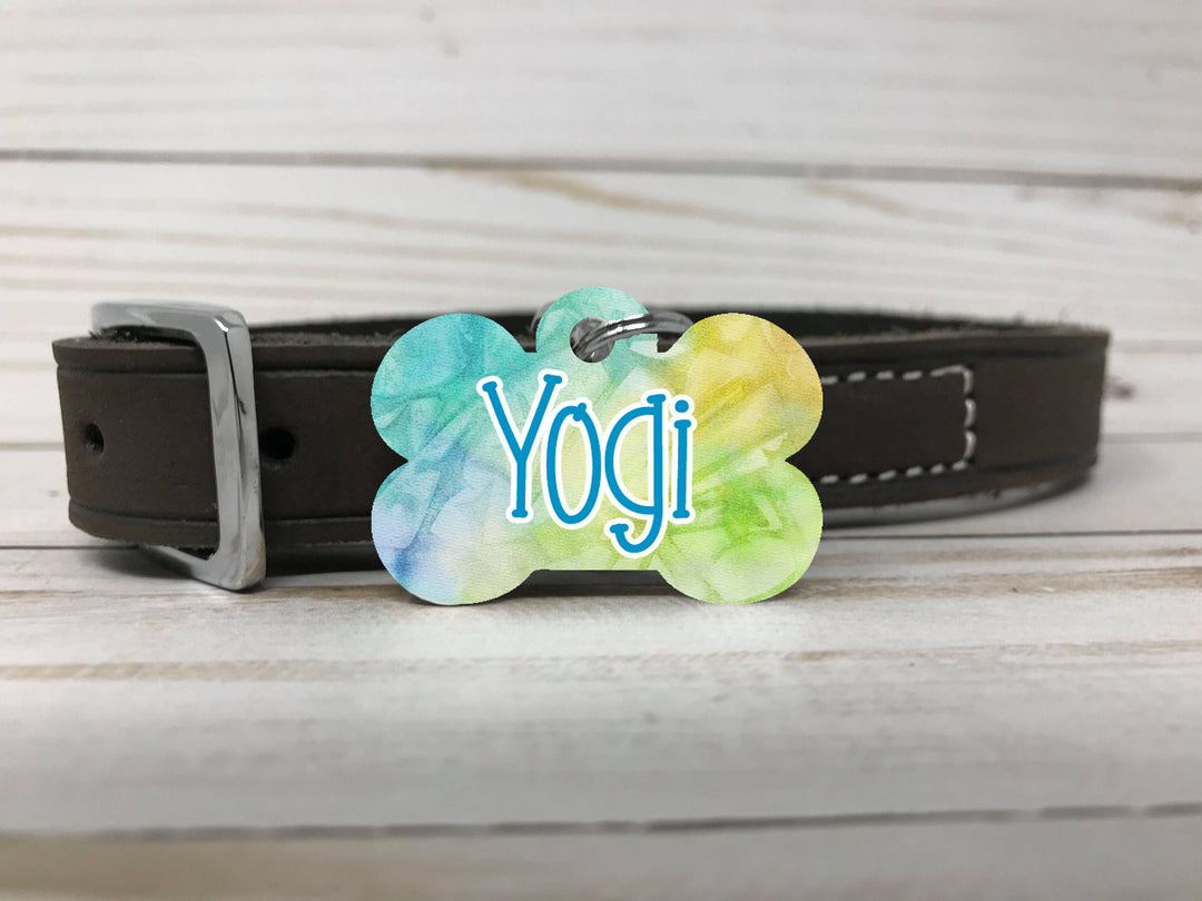 Pet ID Tag, Two-Sided Dog Tag, Personalized Pet tag, Bone ID Tag, Pet Gifts, Pet Gift, Personalized Gift, Identification Tag, Dog tag