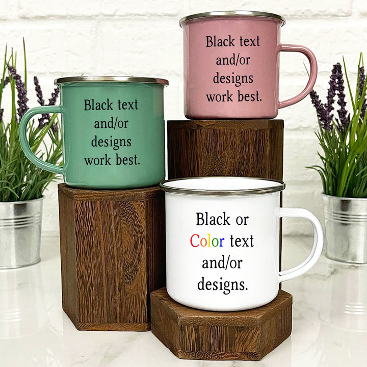 Pink Forest Bachelorette Party Personalized Camp Mug