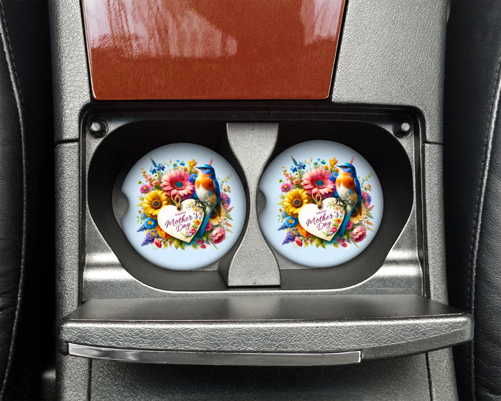 Happy Mother's Day Car Coasters