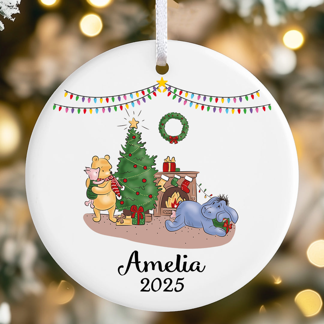 Winneh-the-Pooh Christmas Ornament
