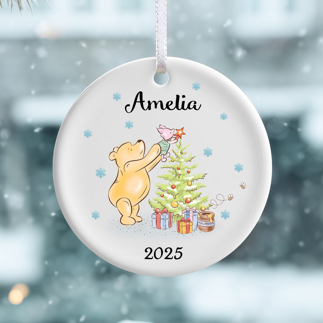 Winneh-the-Pooh Christmas Tree Ornament