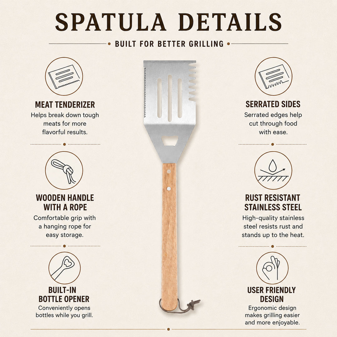 Personalized Engraved Grill Spatula