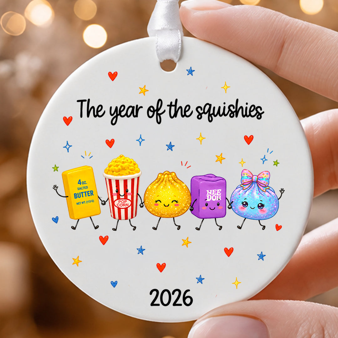 The Year of the Squishies Ornament, Squishy Toy Ornament
