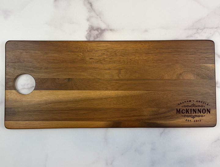 Design Your Own - Acacia Charcuterie Board
