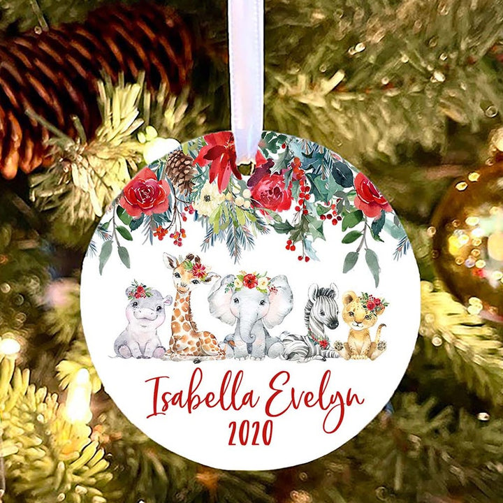 Safari Personalized Ornament